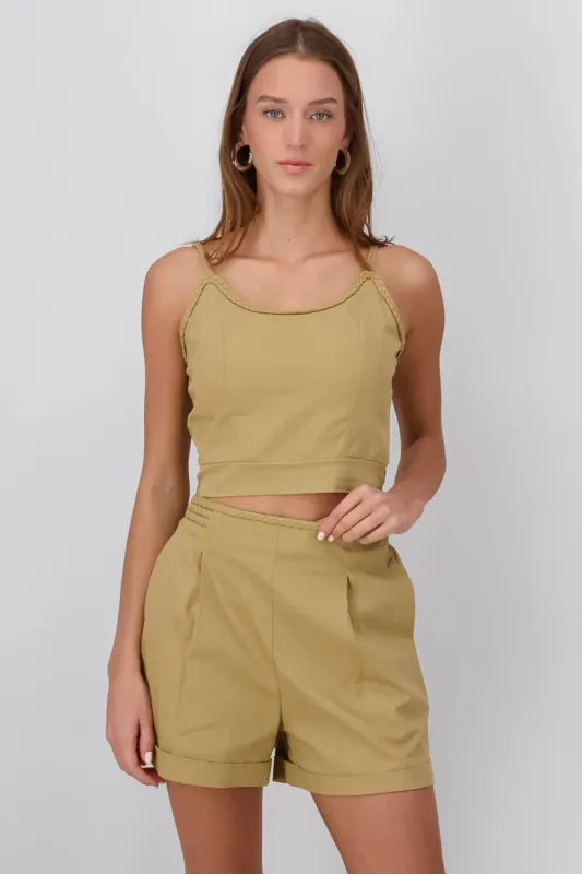 Crop Top Tirante Trenzado Hypsters sold by Shasa