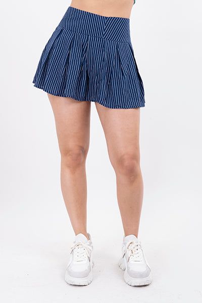 Falda mini olanés rayas sold by Shasa product image thumbnail 5