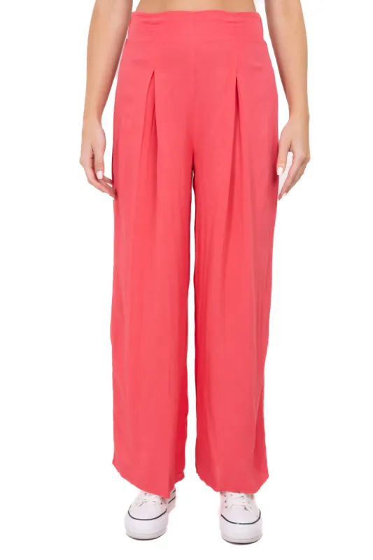 Pantalón culotte cintura alta pinzas sold by Shasa