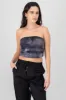 Top tubo mesh drapeado sold by Shasa