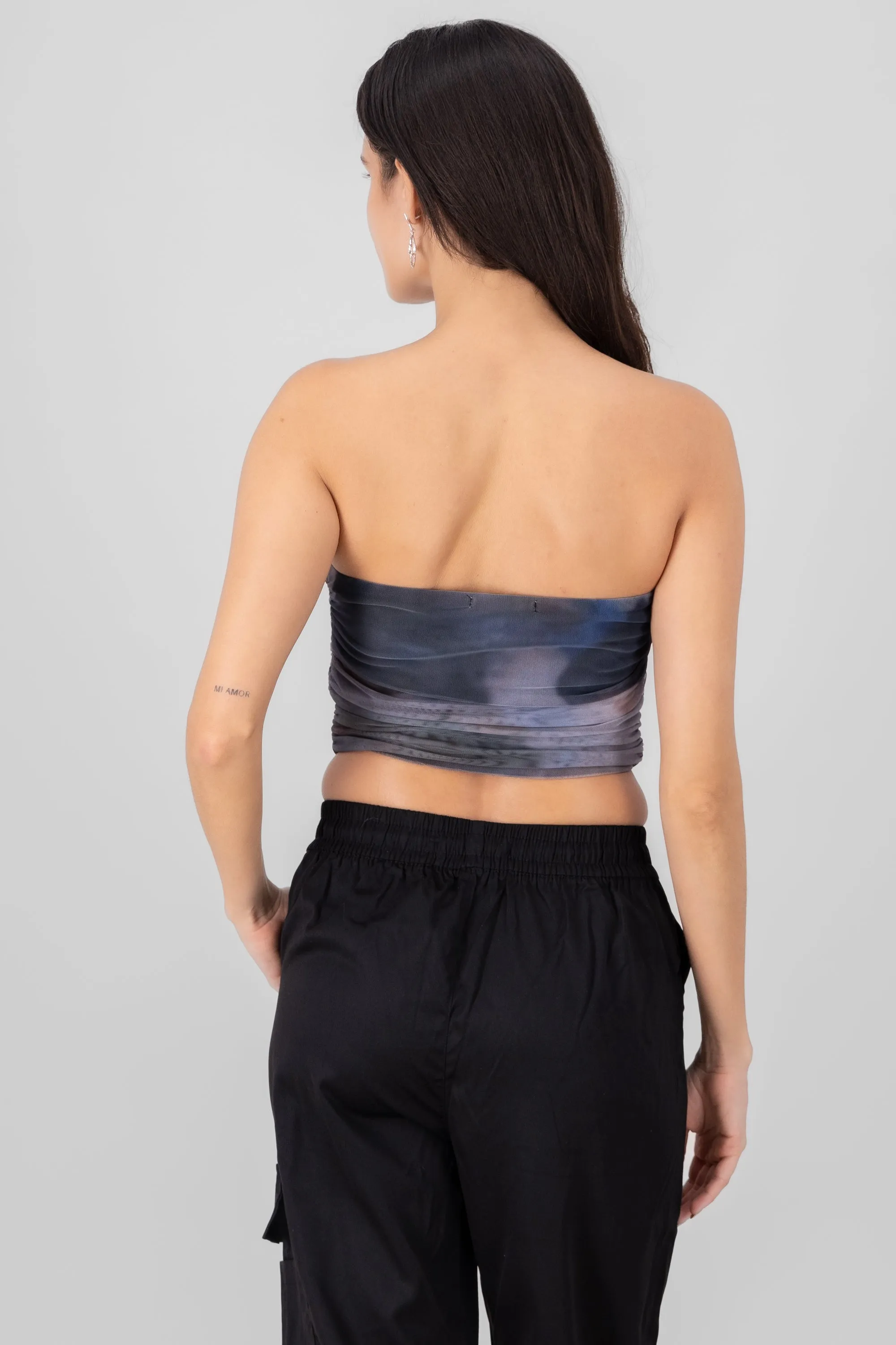 Top tubo mesh drapeado sold by Shasa product image thumbnail 4