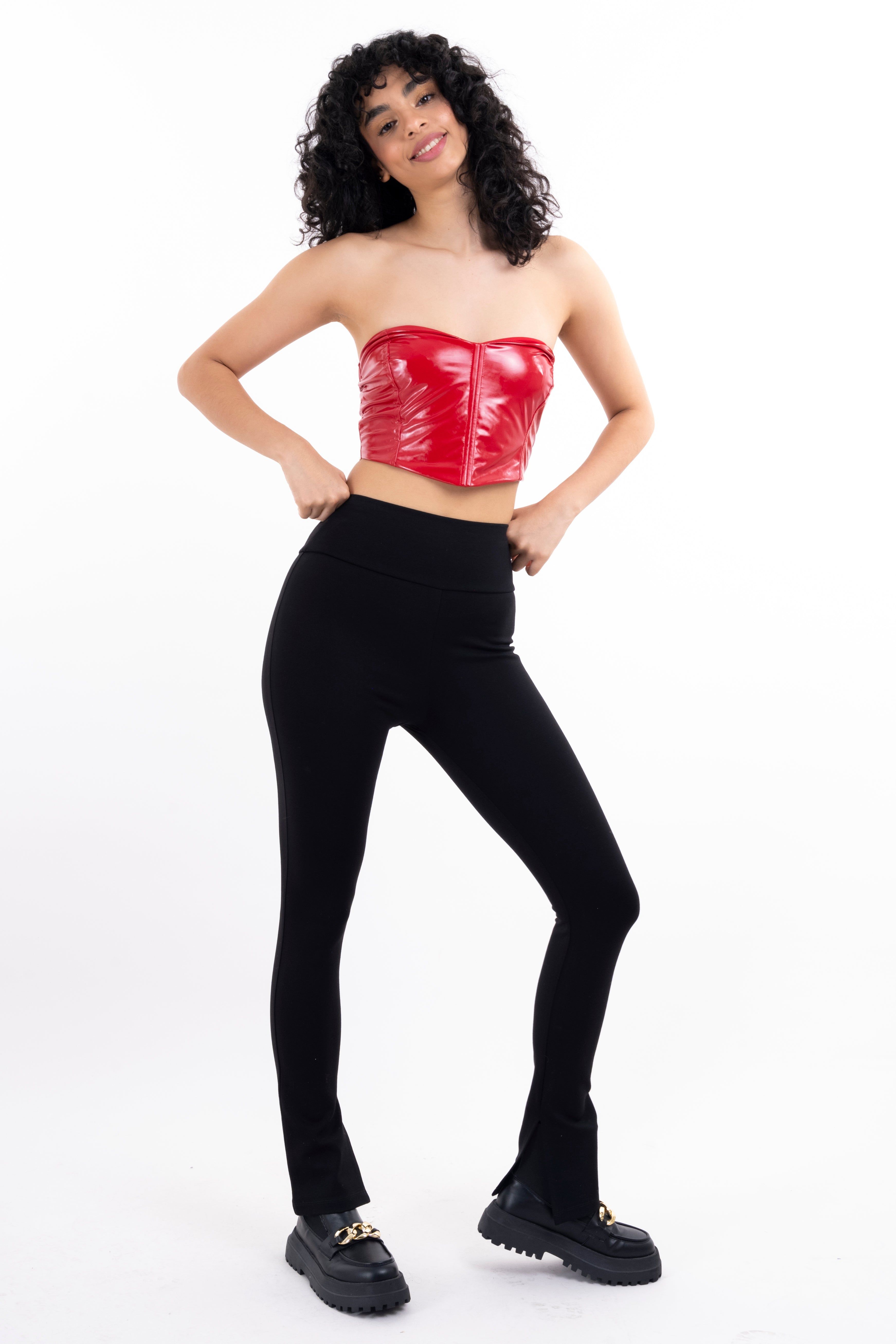 Leggings cintura alta abertura sold by Shasa product image thumbnail 2