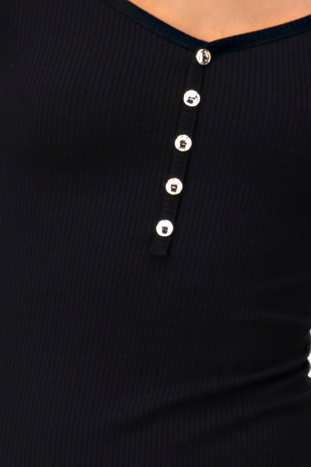 Vestido mini acanalado botones sold by Shasa product image thumbnail 5