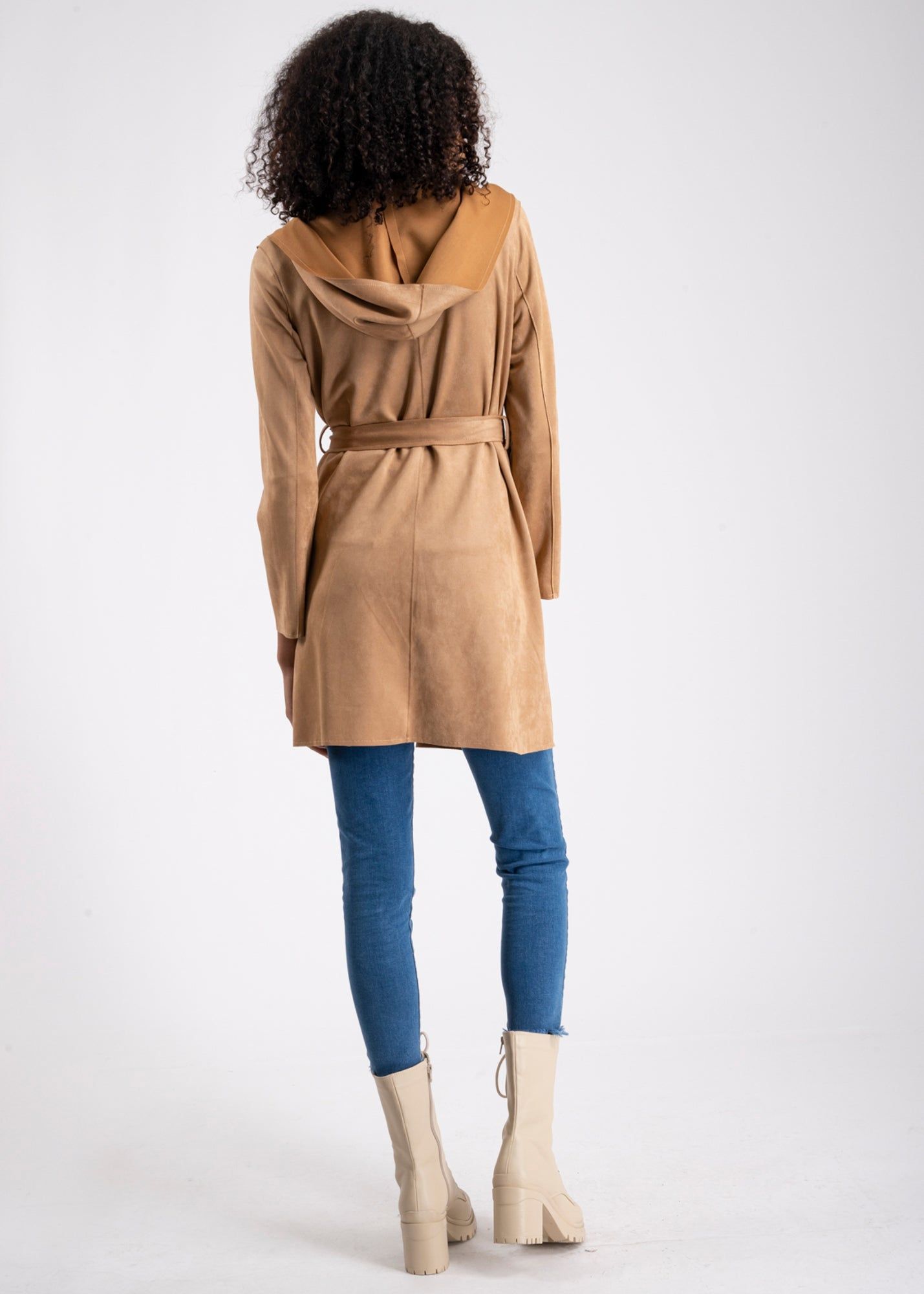 Abrigo liso suede sold by Shasa product image thumbnail 4