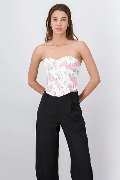 Corset Estampado Flores sold by Shasa