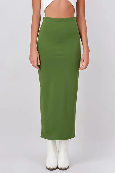 Falda midi lisa abertura sold by Shasa product image thumbnail 2