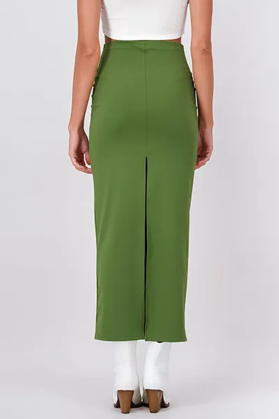 Falda midi lisa abertura sold by Shasa product image thumbnail 4