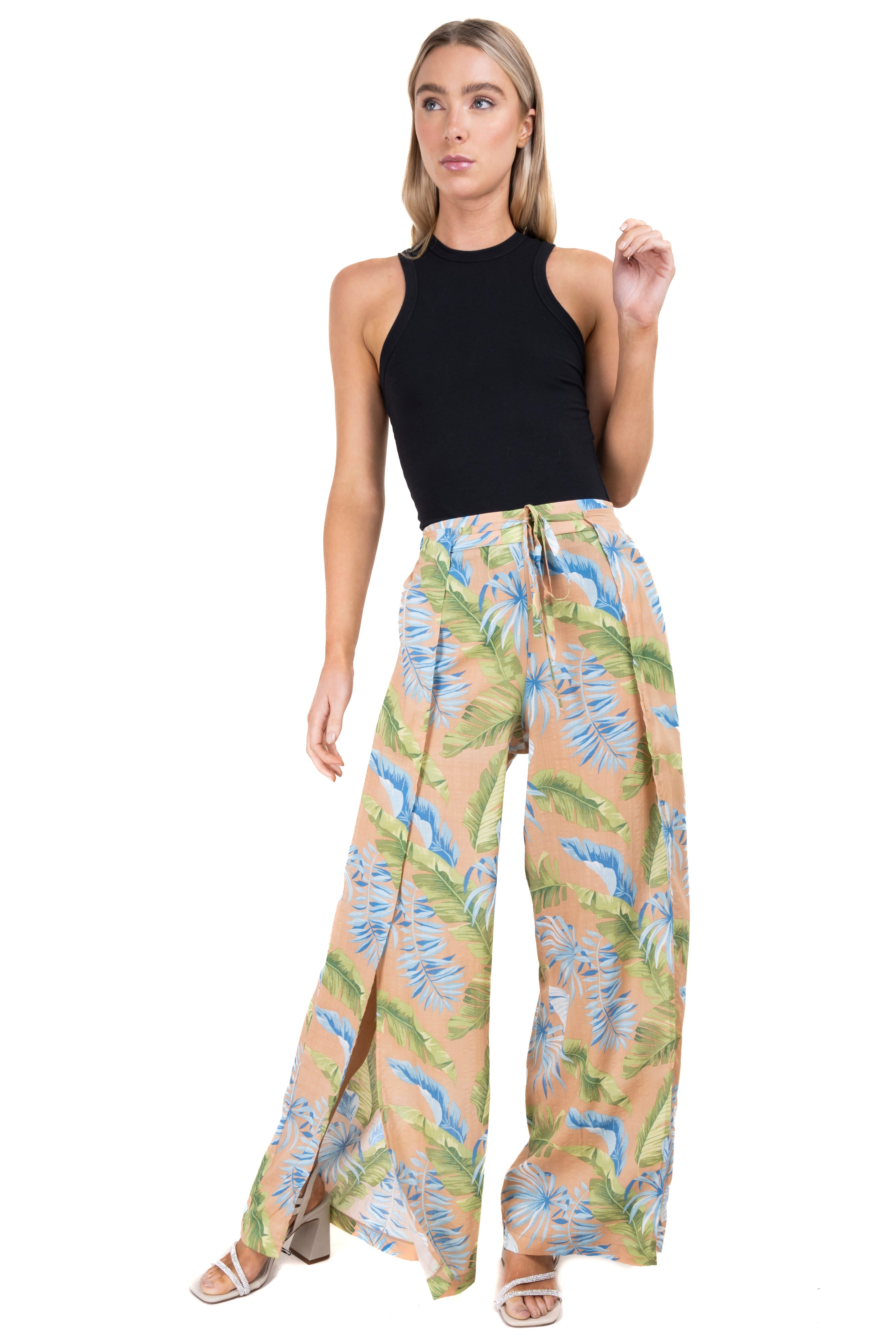 Pantalon estampado tropical sold by Shasa product image thumbnail 2