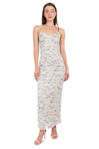 Vestido maxi flores sold by Shasa