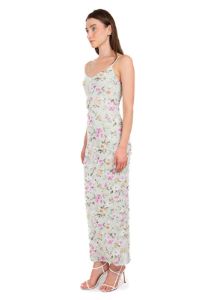 Vestido maxi flores sold by Shasa