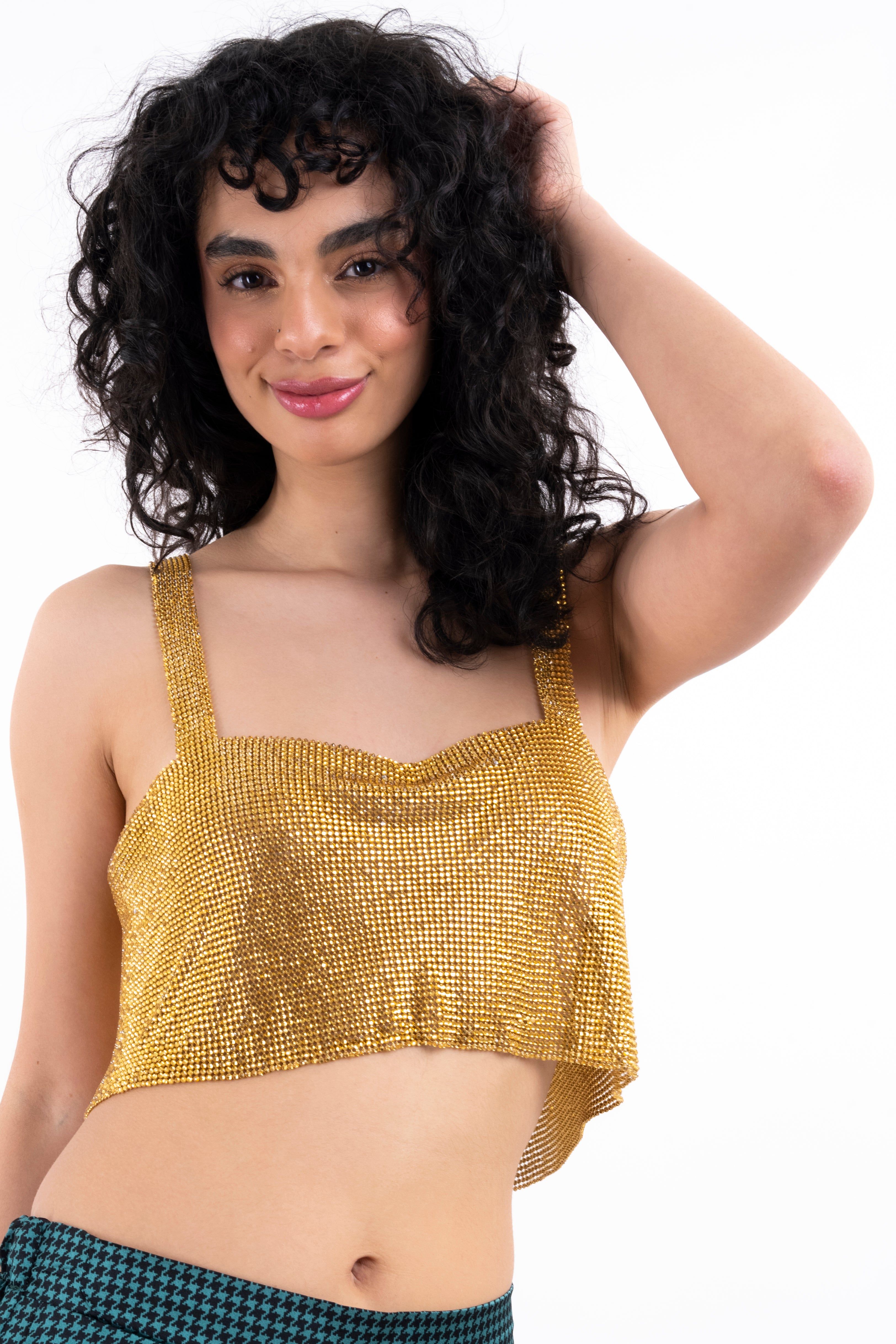 Top tirantes brillos sold by Shasa