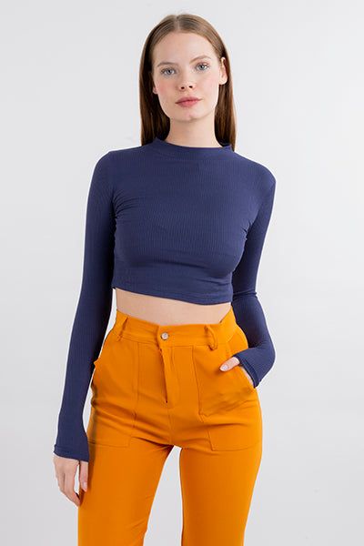 Top acanalado manga larga sold by Shasa product image thumbnail 2