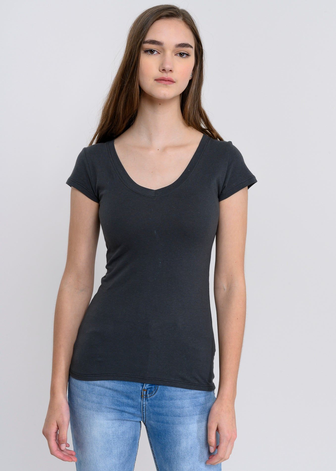 Blusa manga corta cuello v sold by Shasa product image thumbnail 2