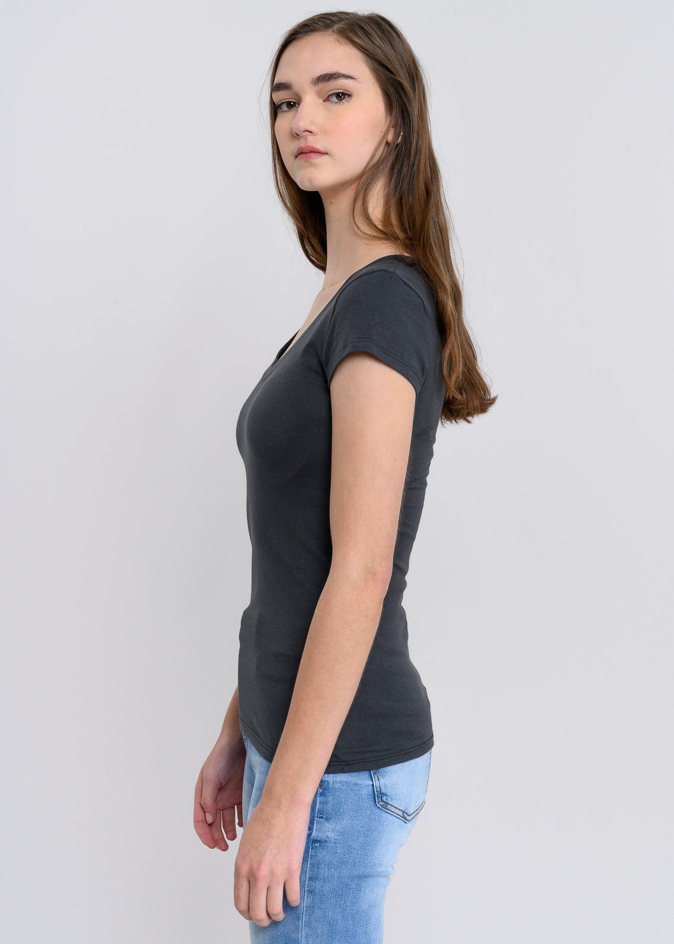 Blusa manga corta cuello v sold by Shasa product image thumbnail 3