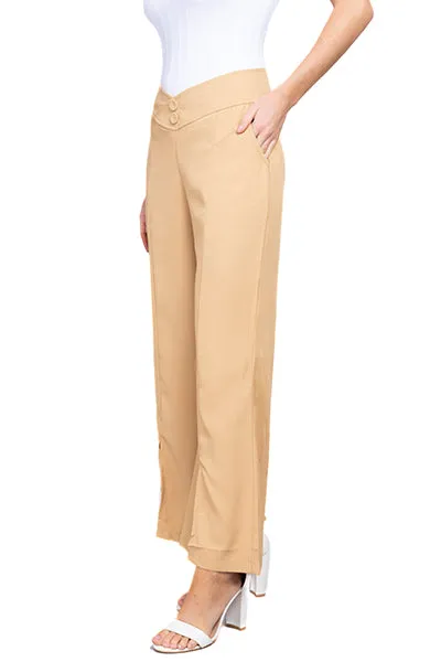Pantalón Wide Leg Cintura V sold by Shasa product image thumbnail 3