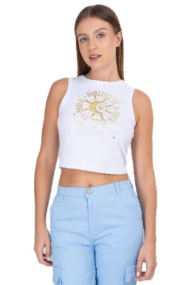 Top tank estampado brillos sold by Shasa