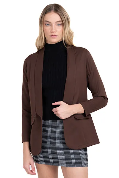 Saco Liso Solapa Recta sold by Shasa