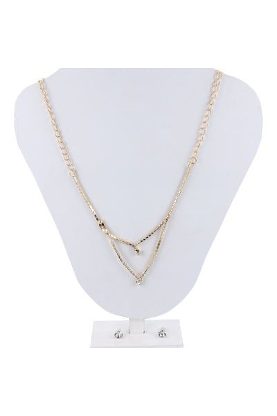 Collar doble capa brillos sold by Shasa product image thumbnail 4