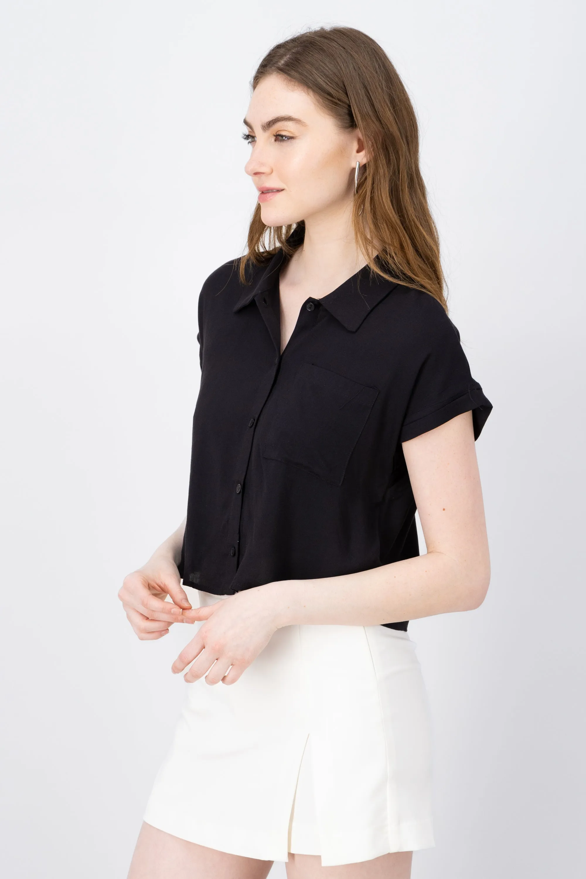 Camisa manga corta detalla bolsa sold by Shasa product image thumbnail 3