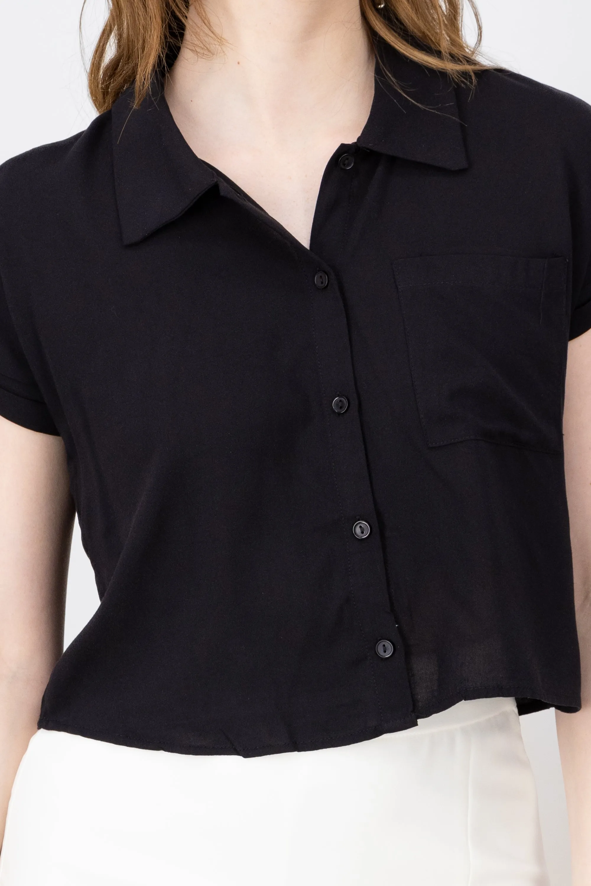 Camisa manga corta detalla bolsa sold by Shasa product image thumbnail 5