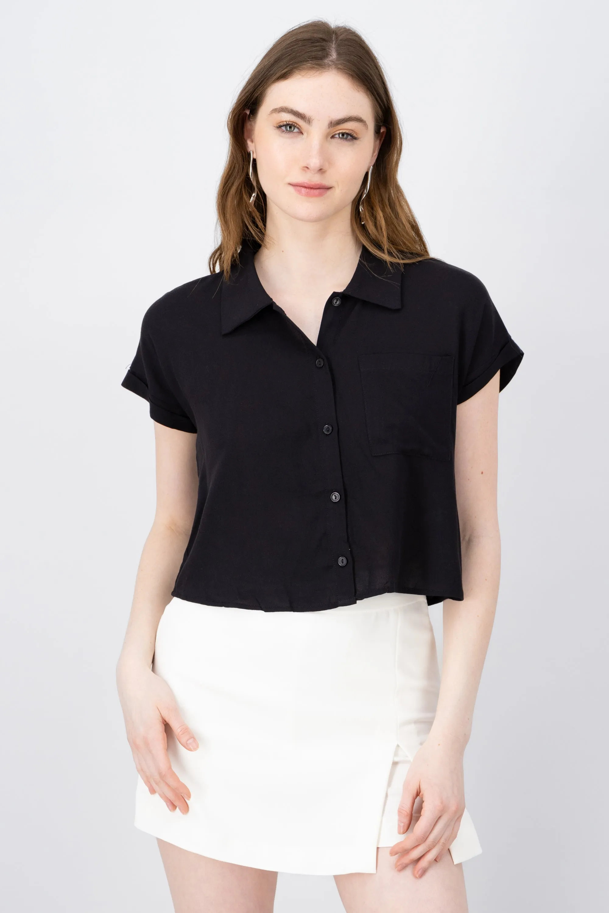 Camisa manga corta detalla bolsa sold by Shasa product image thumbnail 2