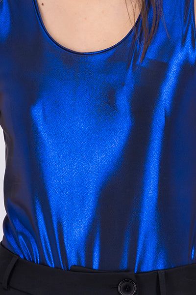 Bodysuit escote redondo metálico sold by Shasa product image thumbnail 5