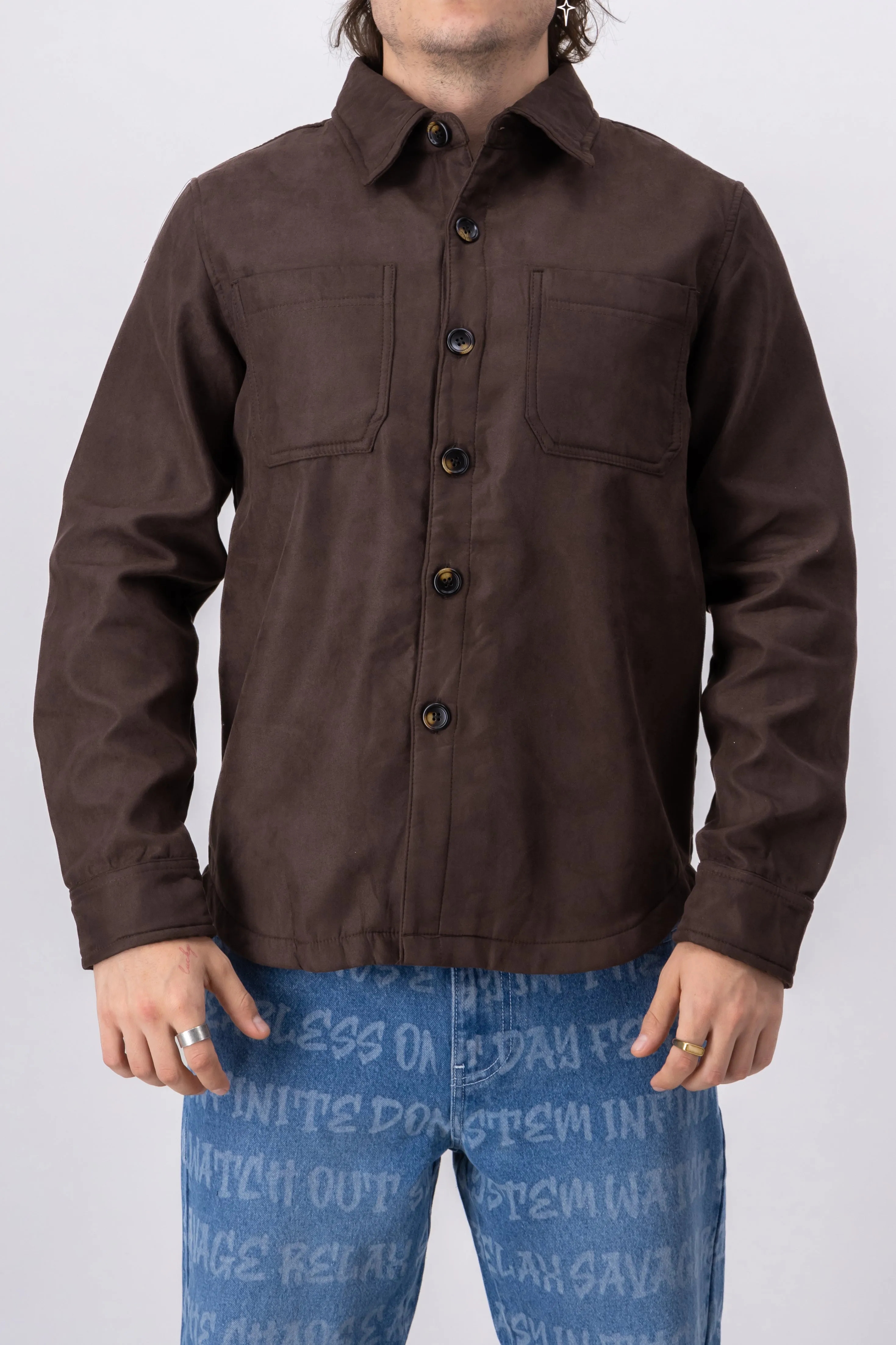 Sobrecamisa suede botones sold by Shasa product image thumbnail 2