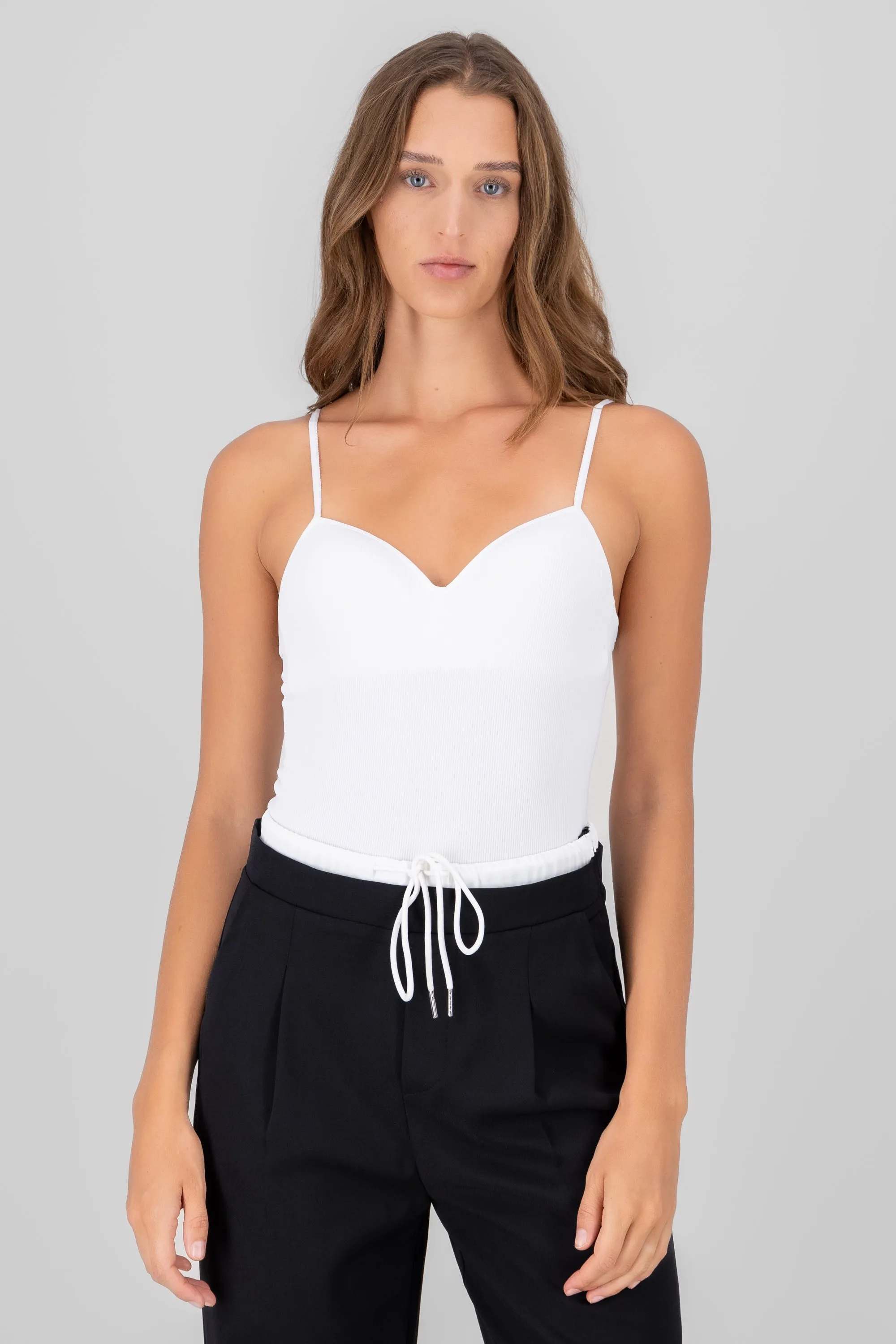 Body con copas rib sold by Shasa