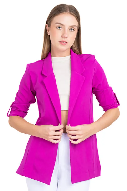 Saco Manga 3/4 Aberturas Laterales sold by Shasa