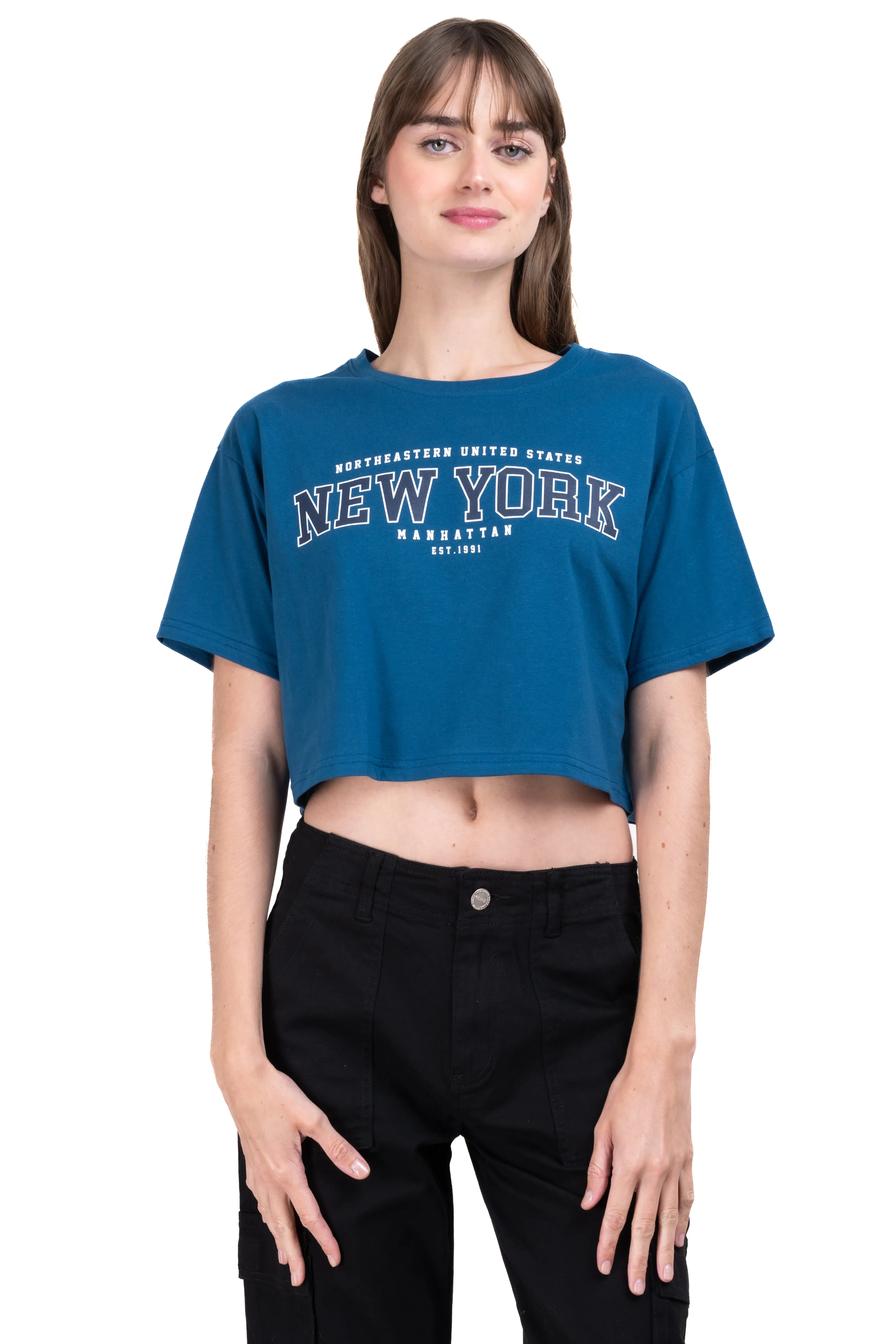 Top Crop Estampado New York sold by Shasa product image thumbnail 2