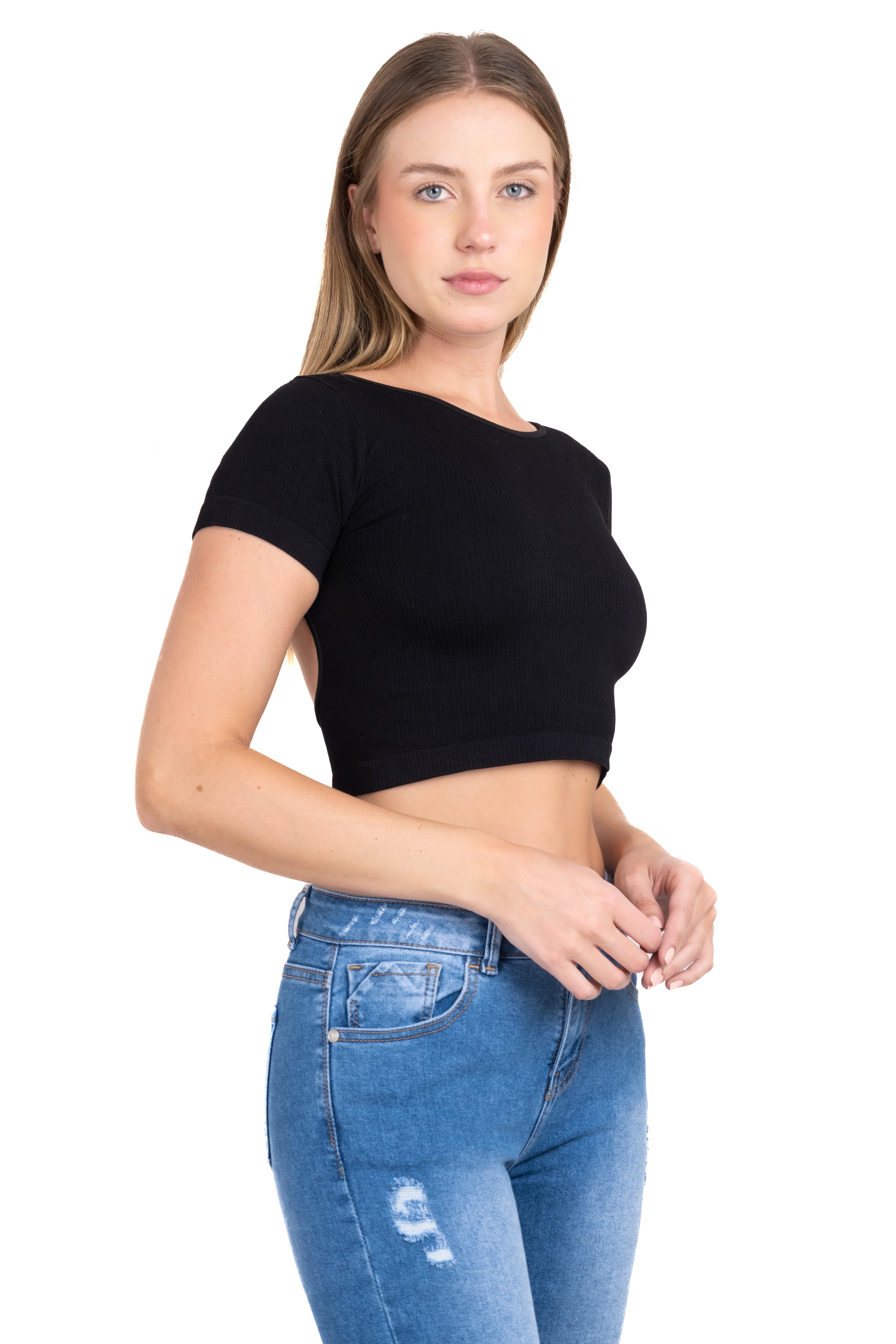 Top acanalado seamless sold by Shasa product image thumbnail 3