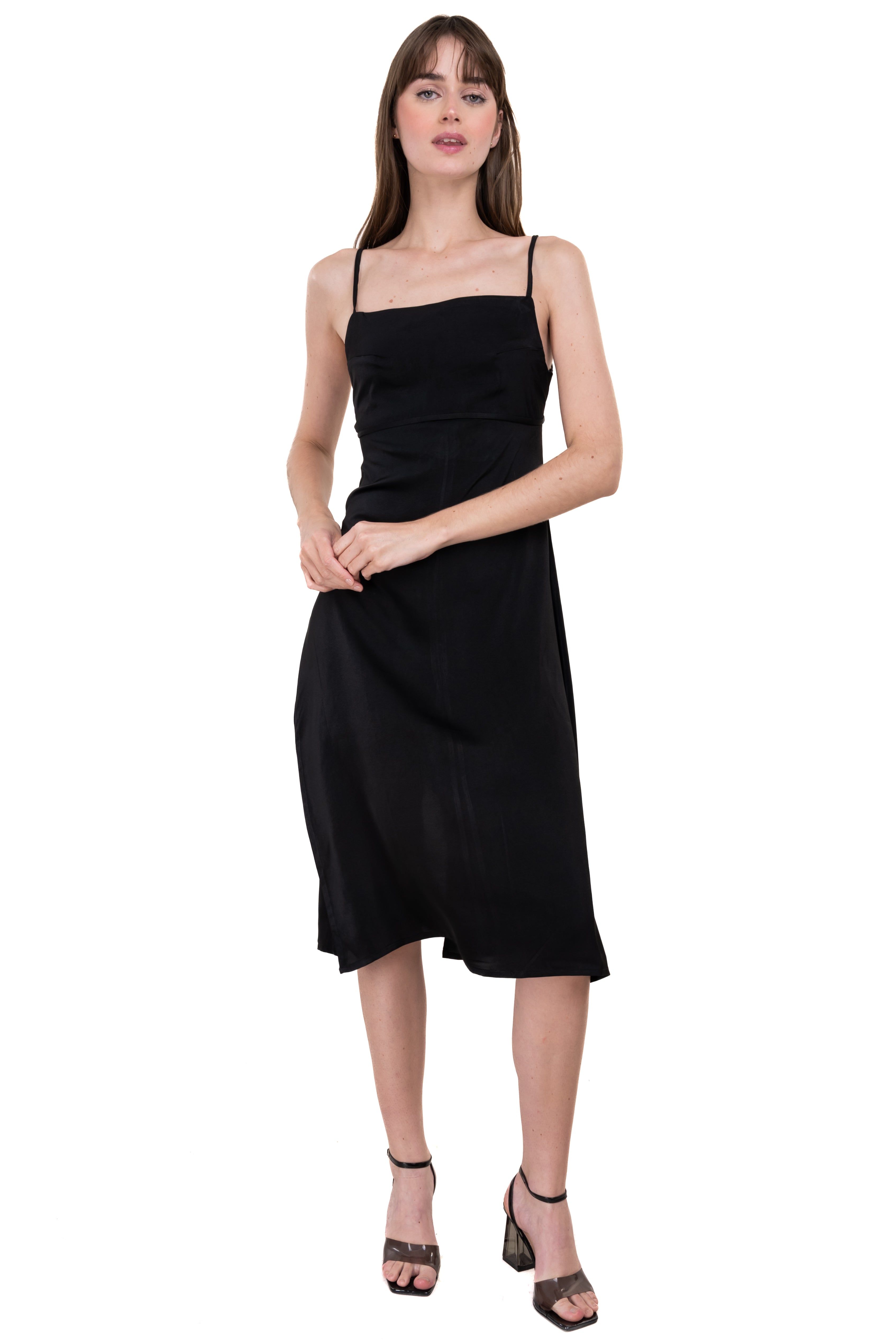 Vestido midi espalda descubierta sold by Shasa