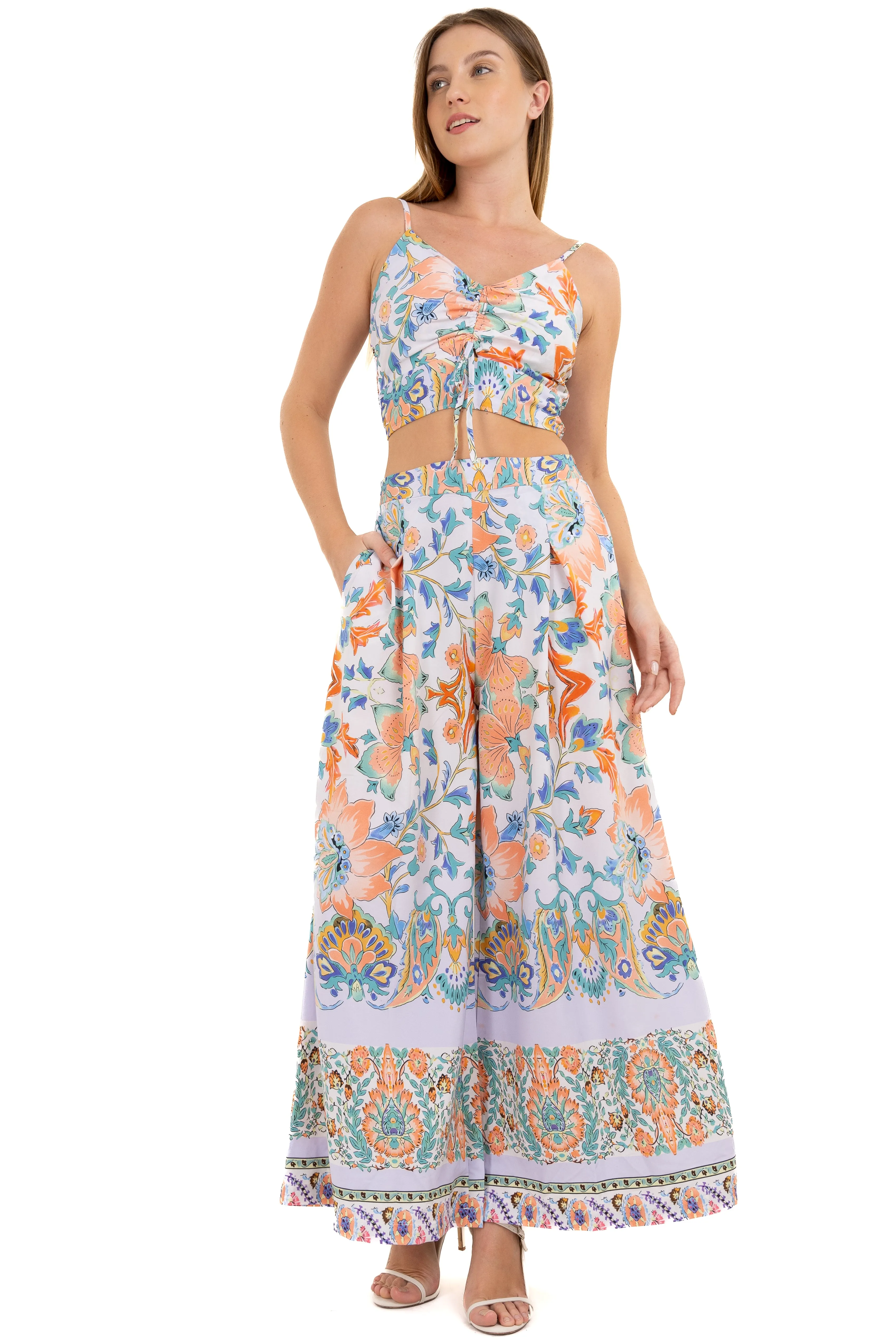 Pantalón Amplio Estampado Tribal sold by Shasa product image thumbnail 2