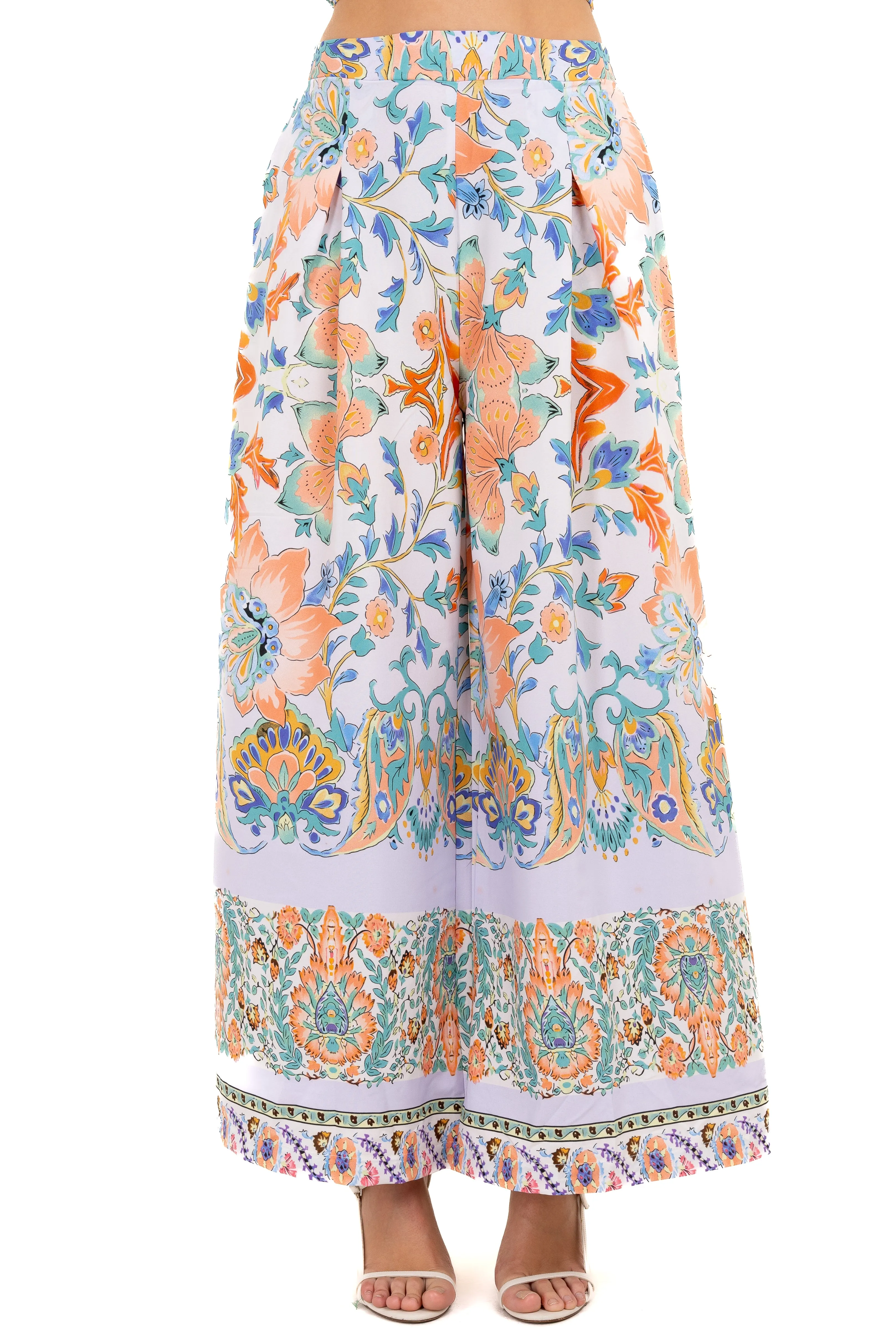 Pantalón Amplio Estampado Tribal sold by Shasa