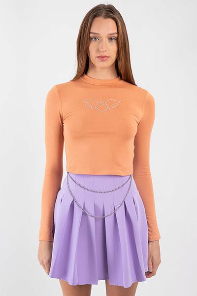 Top Ajustado Corazón Brillos sold by Shasa product image thumbnail 2