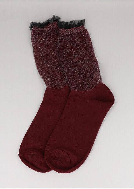 Calcetas lurex olán sold by Shasa