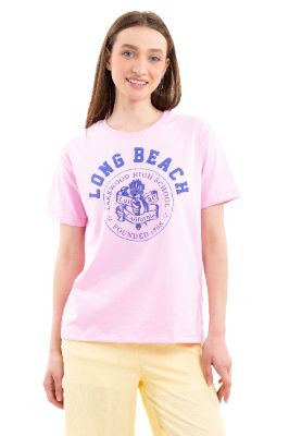 Playera estampado Long Beach sold by Shasa