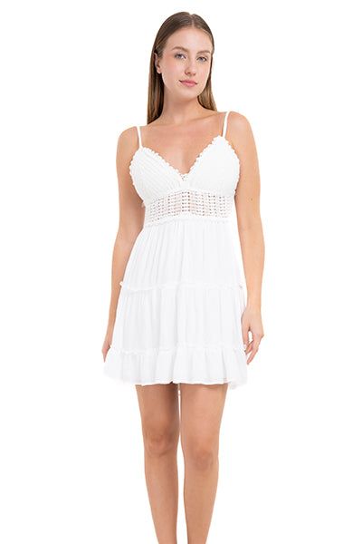 Vestido maxi copas crochet sold by Shasa product image thumbnail 2