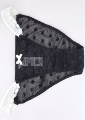 Bikini encaje lateral polka dots sold by Shasa