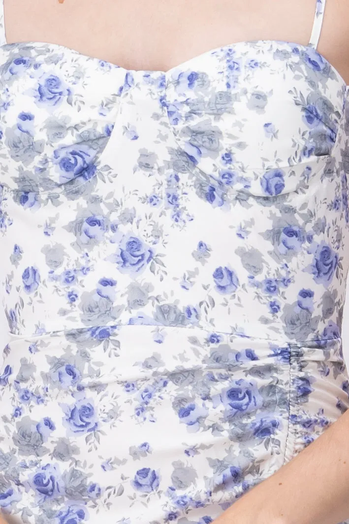 Vestido maxi abertura flores sold by Shasa product image thumbnail 5