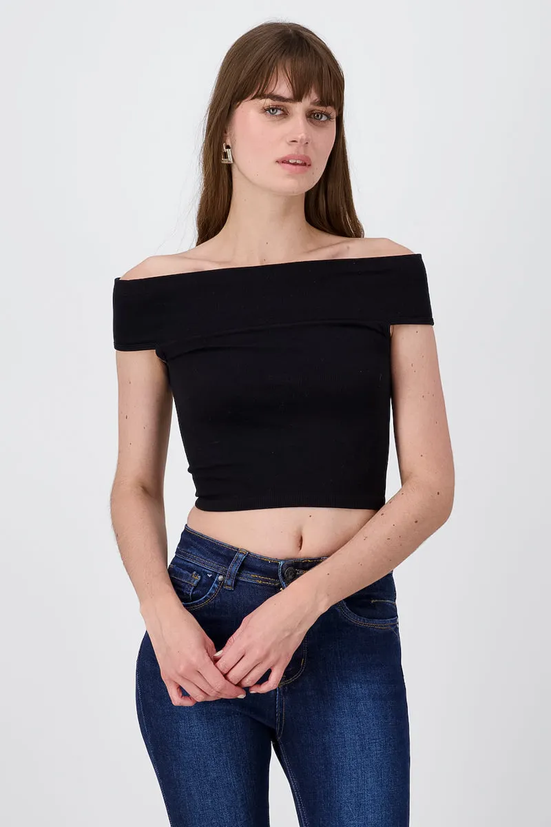 Top hombros descubiertos sold by Shasa