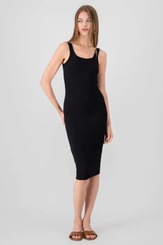Vestido maxi rib liso sold by Shasa