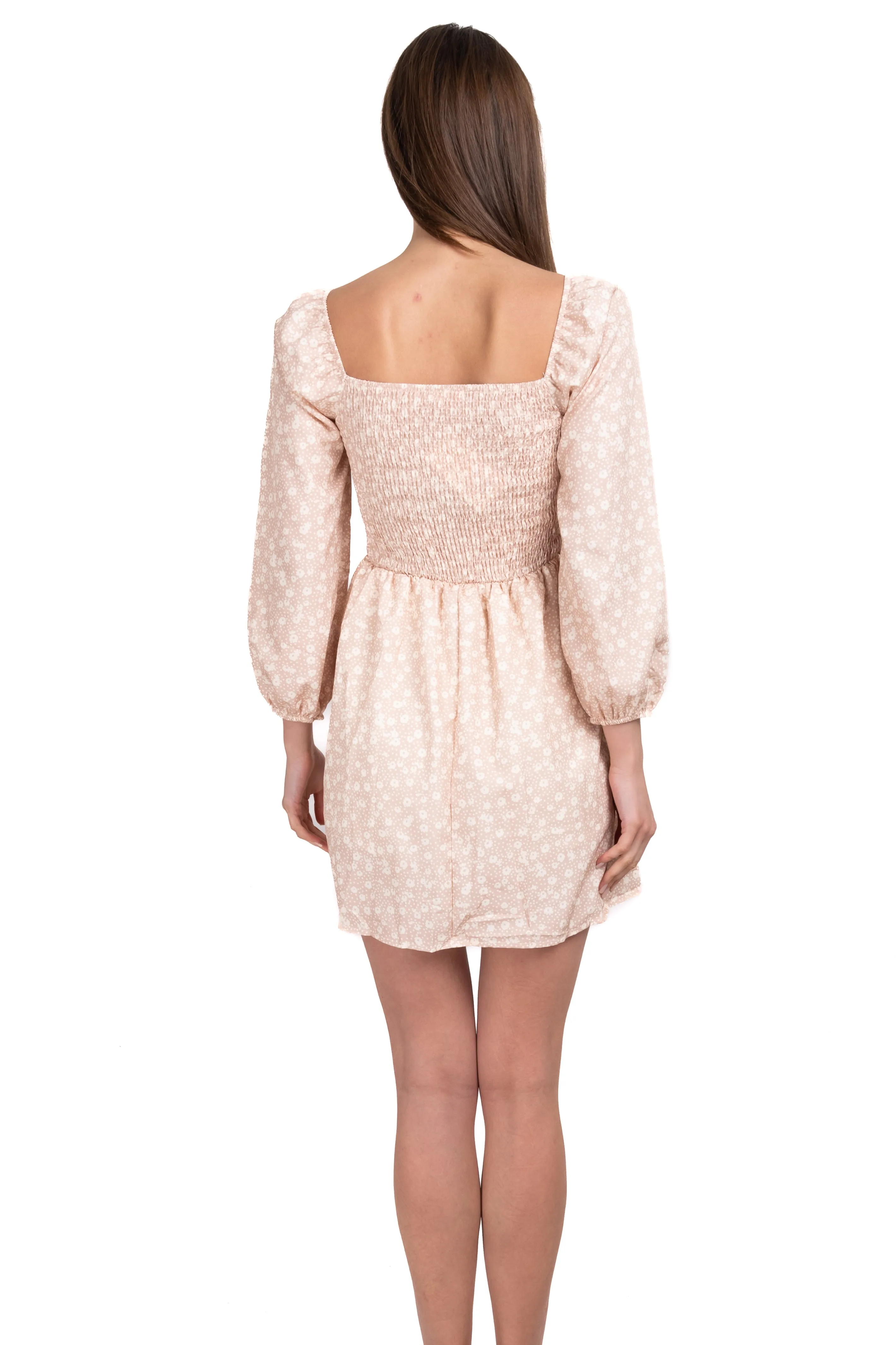 Vestido manga larga floreado sold by Shasa product image thumbnail 4