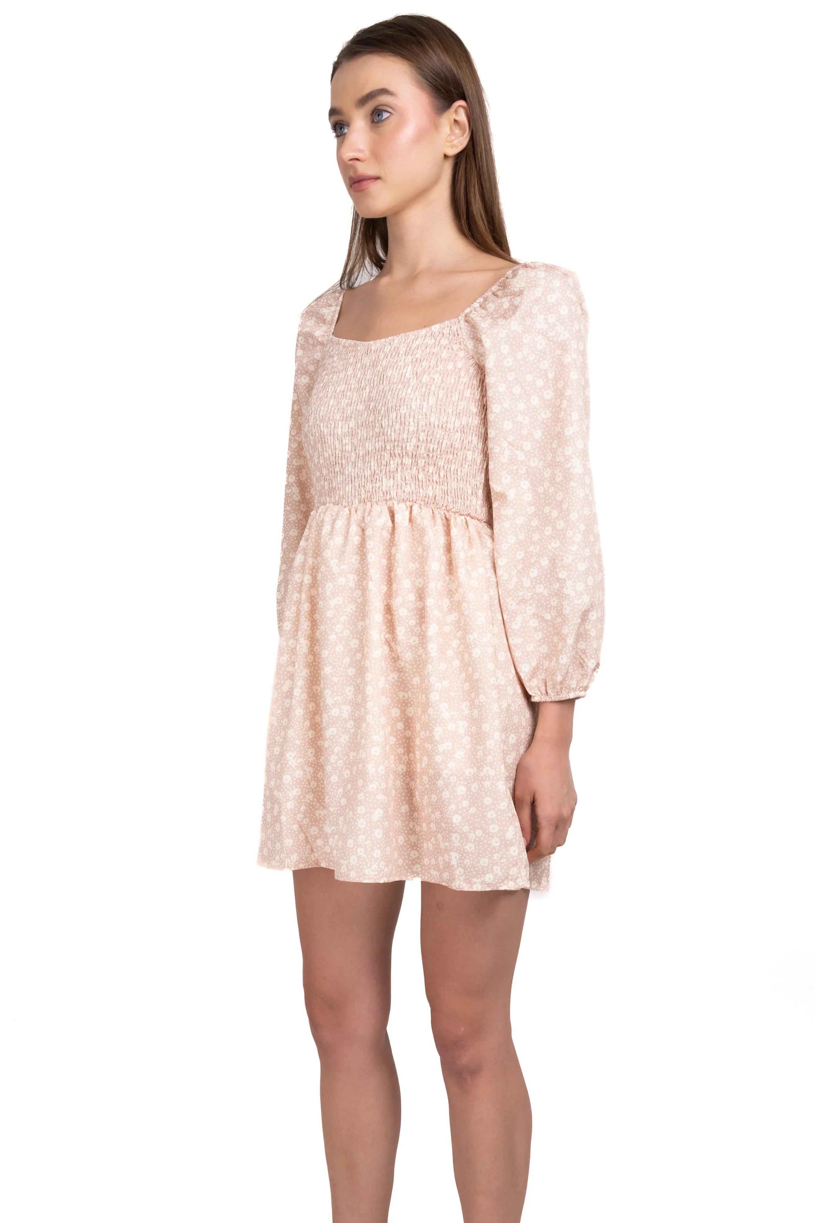 Vestido manga larga floreado sold by Shasa product image thumbnail 3