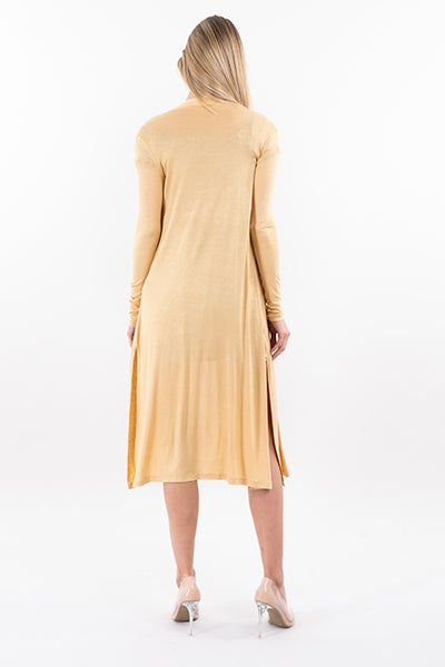 Cárdigan largo aberturas laterales sold by Shasa product image thumbnail 4