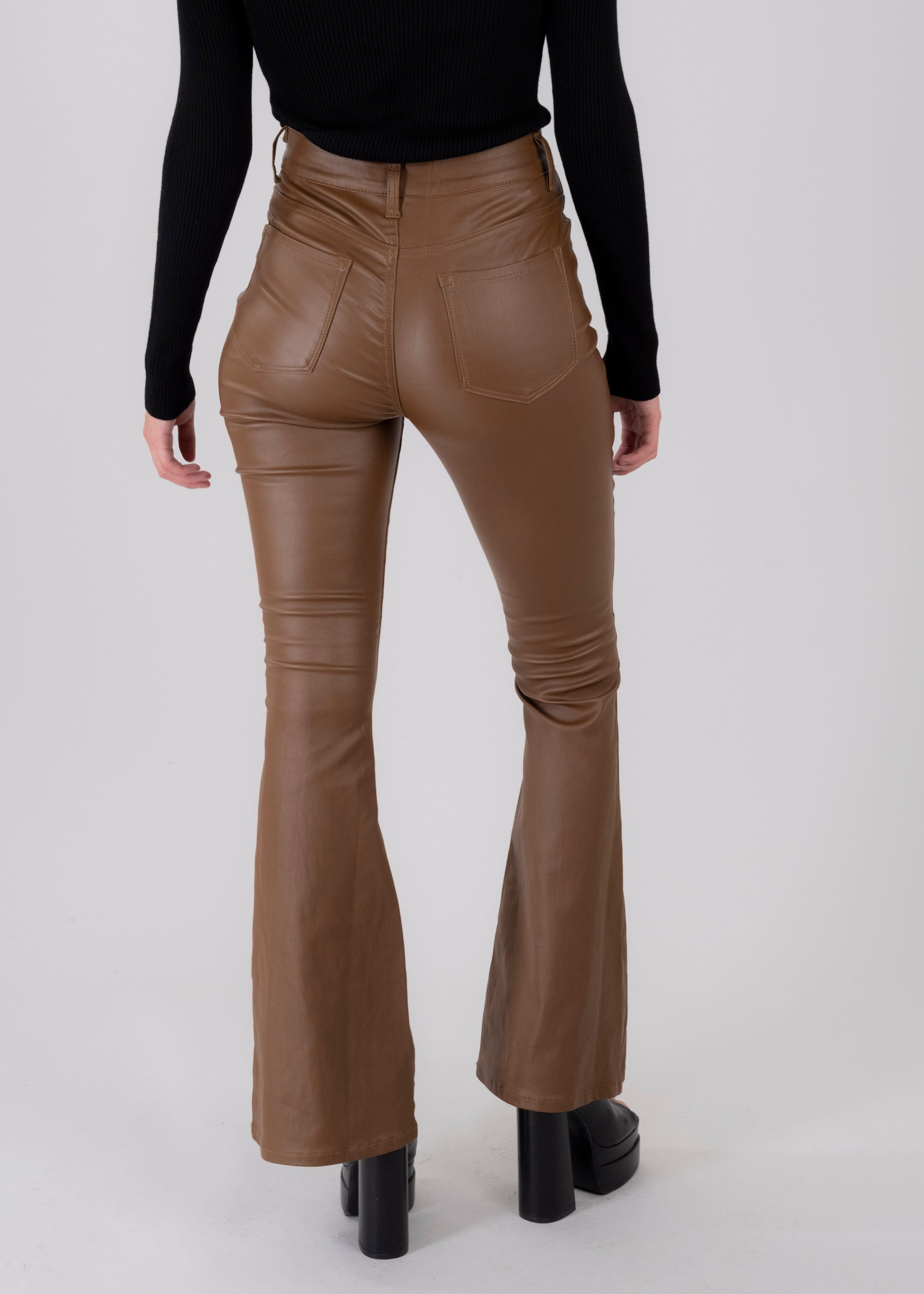 Pantalón flared efecto piel sold by Shasa product image thumbnail 4