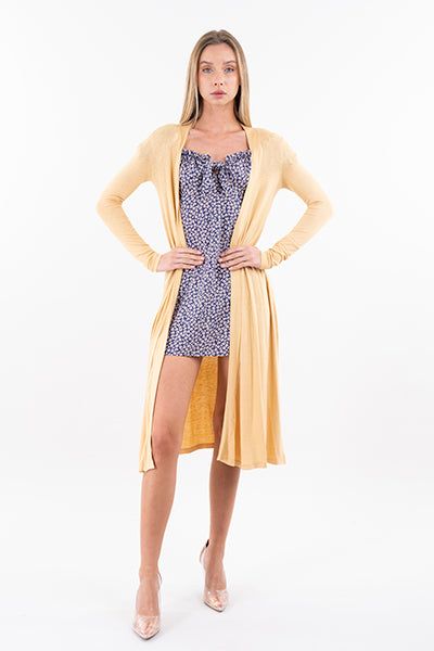 Cárdigan largo aberturas laterales sold by Shasa product image thumbnail 2