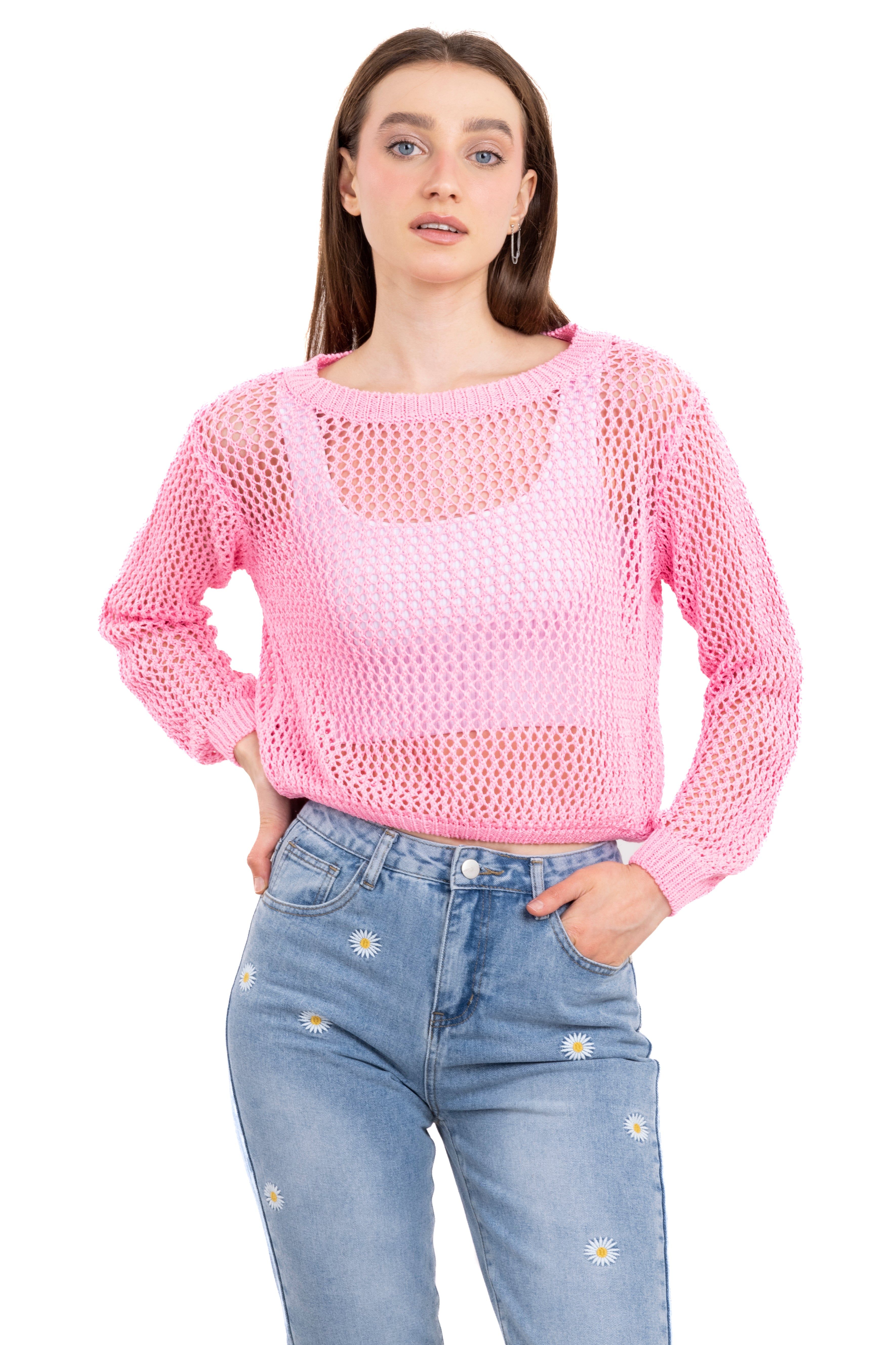 Suéter tejido abierto sold by Shasa