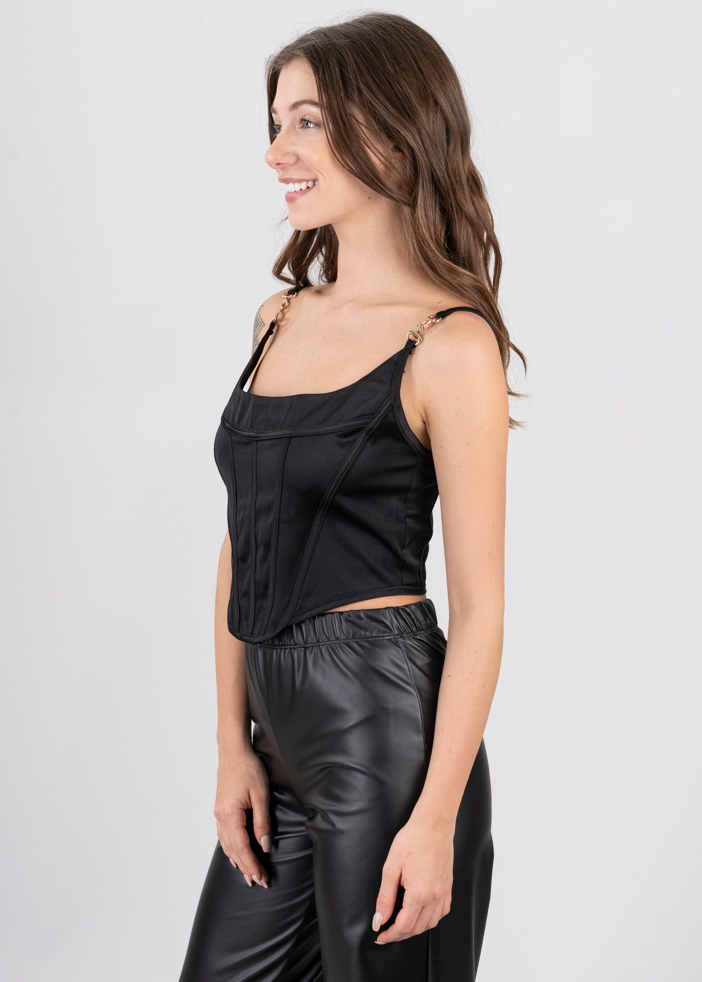 Top corset satinado sold by Shasa product image thumbnail 3