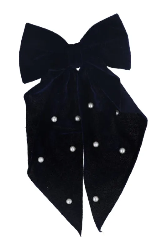 Moño Terciopelo Perlas sold by Shasa